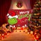 Merry Christmas Banner Backdrop Decoration- 5x3FT (Christmas)